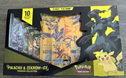 Pokemon TCG Pikachu & Zekrom GX Premium Collection: Tag Team 10 Packs, Sealed - Image 2