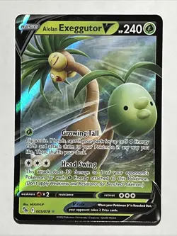 Alolan Exeggutor V 005/078 Pokemon GO Holo - Image 1