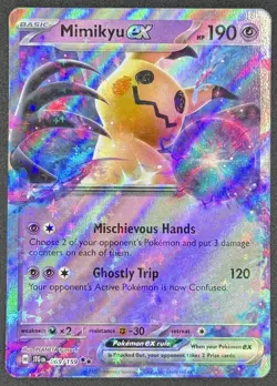 Mimikyu ex 069/159 Pokemon TCG SV09: Journey Together Double Rare Near Mint - Image 1
