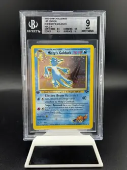 Pokemon Misty's Golduck Gym Challenge 1st Edition Holo Rare #12 BGS 9.5 - Image 1