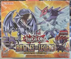 Yu-Gi-Oh! Battles of Legend: Monster Mayhem Booster Box Sealed - Image 1