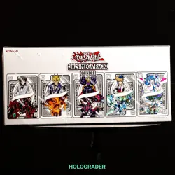 YUGIOH! 2025 MEGA-PACK BUNDLE DISPLAY ENGLISH MP25 12CT NEW FACTORY SEALED MG01 - Image 1
