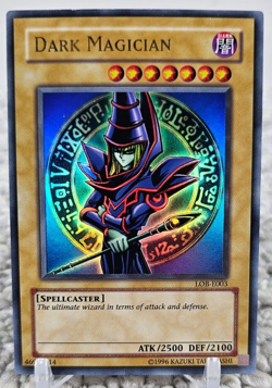 Yugioh LOB-E003 Dark Magician Ultra Rare Unlimited LP - Image 1