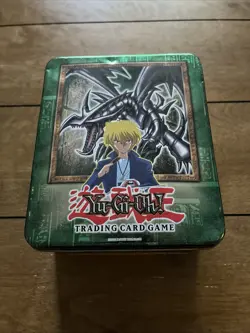 Yu-Gi-Oh! Vintage Empty Red Eyes Black Dragon Joey Metal Tin 2002 Original - Image 1