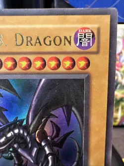 Red-Eyes B. Dragon SDJ-001 MP Ultra Rare Starter Deck Joey Vintage - Image 3