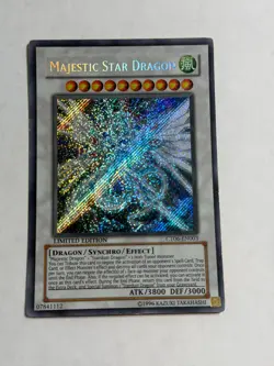 Yugioh Majestic Star Dragon CT06-EN003 Secret Rare Promo NM - Image 1