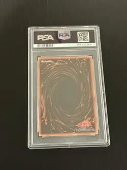 2008 Yu-Gi-Oh! JPN Promo Shonen Jump Magazine #JP012 Dark Magician PSA 9 - Image 2