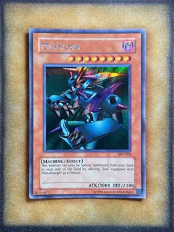 Yugioh Metalzoa TFK-002 Parallel Secret Rare MP - Image 1