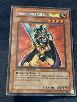 Obnoxious Celtic Guard - CT1-EN006 - Secret Rare - Collector Tins - Image 1