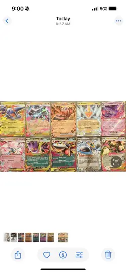 Pokemon TCG Phantasmal Flames 2025 - Complete Base Set C/UC/R/EX - All 94 Cards! - Image 2