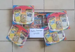 Pokemon Card Lot- 4 Landurus 2 Packs, 1 Charizard Special Collection - Image 1