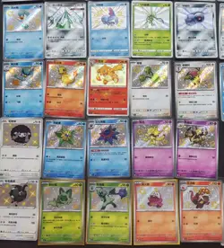 Pokemon TCG Chinese S CARD Charizard Rayquaza Gengar Umbreon Holo 72 Lot J05 - Image 3