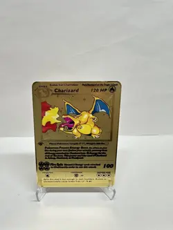 Charizard 120HP Metal POKEMON Card-Collectible Gift Display！ - Image 3