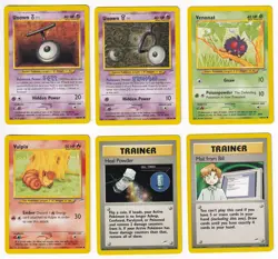 Pokemon Neo Destiny COMPLETE SET Common Vintage WOTC 33 Card Lot MP-NM - Image 5