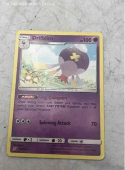 Assorted Drifblim Pokemon Sun & Moon Unified Minds Trading Cards Mixed Lot - Image 2