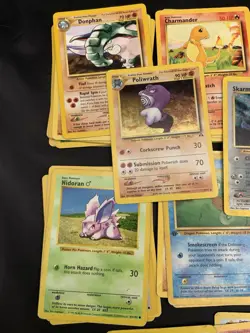 Vintage Pokemon Card Lot 1999 WOTC - Holo Rares, Black Star Promos - HP/DMG - Image 2