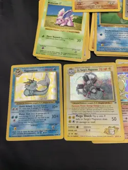 Vintage Pokemon Card Lot 1999 WOTC - Holo Rares, Black Star Promos - HP/DMG - Image 5