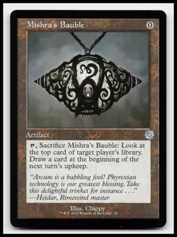 Mishra's Bauble The Brothers' War Retro Frame Artifacts Magic The Gathering Card - Image 1