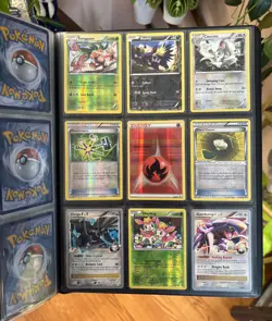 Vintage Pokemon Card Binder Collection Lot Groudon Gengar Charizards LvX - Image 4