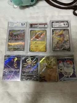 Pokemon TCG Japanese Card AR&SR&SSR&RR Set Pikachu Shedinja BCTC 9.5 Lot*7 J15 - Image 2