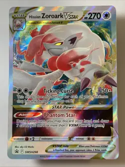 Hisuian Zoroark VSTAR SWSH298 - SWSH: Sword & Shield Promo Cards Holo (NM++) - Image 1