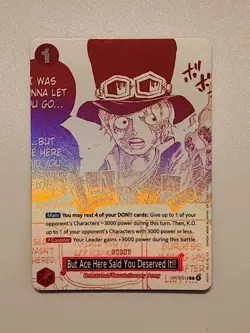 But Ace OP13-019 3rd Anniversary Treasure Pack Campaign Card English One Piece - Image 1