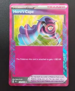 Hero's Cape 152/162 NM SV05 Temporal Forces Holo Rare Pokemon Card A7 - Image 1