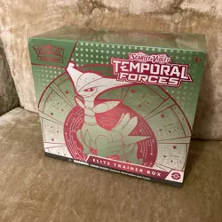 Pokemon Cards TCG Temporal Forces ETB Elite Trainer Box 9 Sealed Packs New 2024 - Image 1