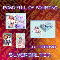 New Pond full of Squirting Spicy Booster Box Trading Cards Anime Waifu CCG TCG - Image 1