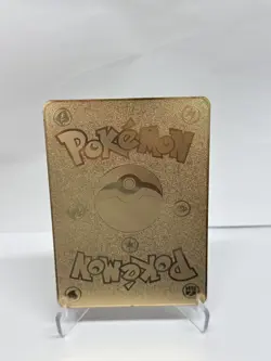 Mr&Mrs Pikachu 180HP Metal Pokemon Card-Collectible Gift Display！ - Image 2