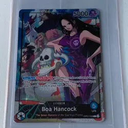 Boa Hancock (PSA Magazine Promo) One Piece TCG Card - OP07-038 Sealed Foil Card - Image 2