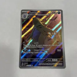 Pokemon TCG Tyranitar Scarlet & Violet Paldea Evolved Holo Card 222/193 NM - Image 1