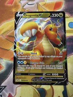 Dragonite V SWSH154 NM Promo Rare Pokemon Card - Image 1