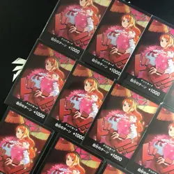 2025 One Piece CCG Japanese Heroines Edition Nami Don Card 11 Lot - Image 3