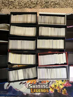 Pokemon TCG Bulk Card Lot 5000+ Modern (Rare, U, C) (NO HOLOS, Energy, CC) 27lbs - Image 2