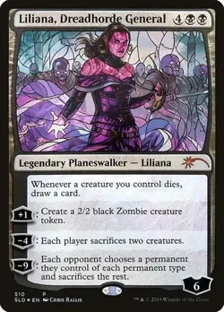 Liliana, Dreadhorde General - Foil Secret Lair NM MTG - Image 1