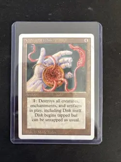 Magic: The Gathering Nevinyrral s Disk Revised Edition Regular Ex/LP - Image 1