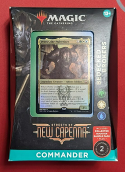 Sealed Commander Deck BEDECKED BROKERS Magic the Gathering New Capenna MTG - Image 1