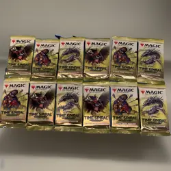 Magic The Gathering Time Spiral Remastered Sealed Booster Packs Lot Of 12 - Image 1