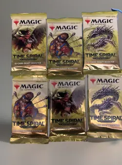 Magic The Gathering Time Spiral Remastered Sealed Booster Packs Lot Of 12 - Image 2