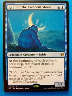 MTG 1x Kami of the Crescent Moon 113 Conspiracy: Take the Crown Magic the x1 NM - Image 1