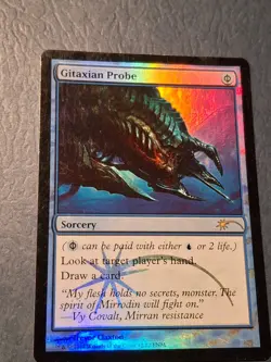 Gitaxian Probe #12/12 - Promo Foil - MTG Magic the Gathering - NM FOIL - Image 1