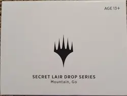 Magic: The Gathering • Secret Lair MOUNTAIN, GO NEW SEALED BOX - Image 1