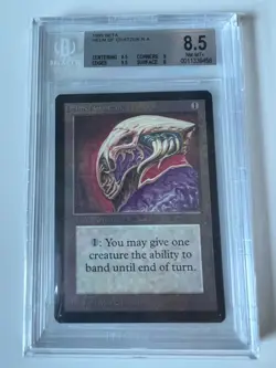 Magic The Gathering Beta Helm of Chatzuk BGS 8.5 MTG - Image 1
