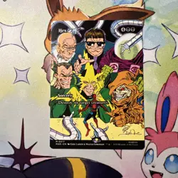 MTG Spider-Man Hex Borderless Non Foil Mythic English - Image 1