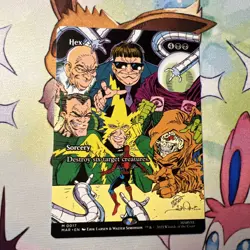 MTG Spider-Man Hex Borderless Non Foil Mythic English - Image 2