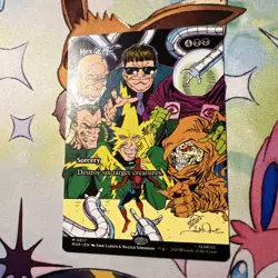 MTG Spider-Man Hex Borderless Non Foil Mythic English - Image 3