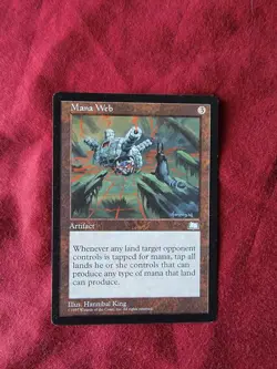 Mana Web Weatherlight LP MTG Magic the Gathering - Image 1
