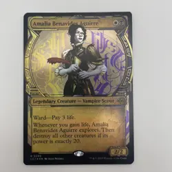 1xMTG Amalia Benavides Aguirre (Showcase)-The Lost Caverns of Ixalan-LP Foil - Image 1