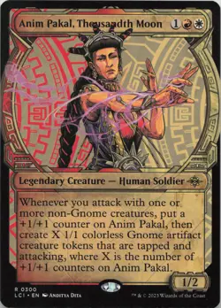 Anim Pakal, Thousandth Moon (Showcase) R The Lost Caverns of Ixalan 300 - LP MTG - Image 1